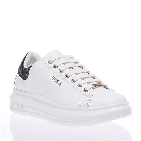 fake white guess shoes|guess shoes white sneakers.